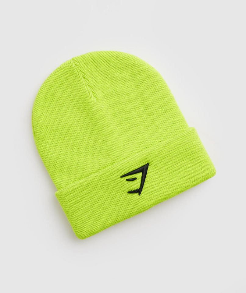 Czapki Beanie Gymshark Sharkhead Zielone | PL 596ATI